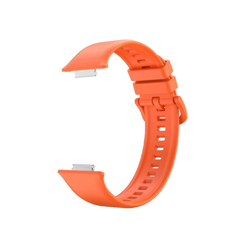 For Huawei Watch Fit 2 Solid Color Silicone Watch Band