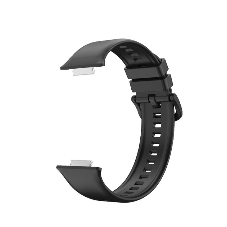 For Huawei Watch Fit 2 Solid Color Silicone Watch Band