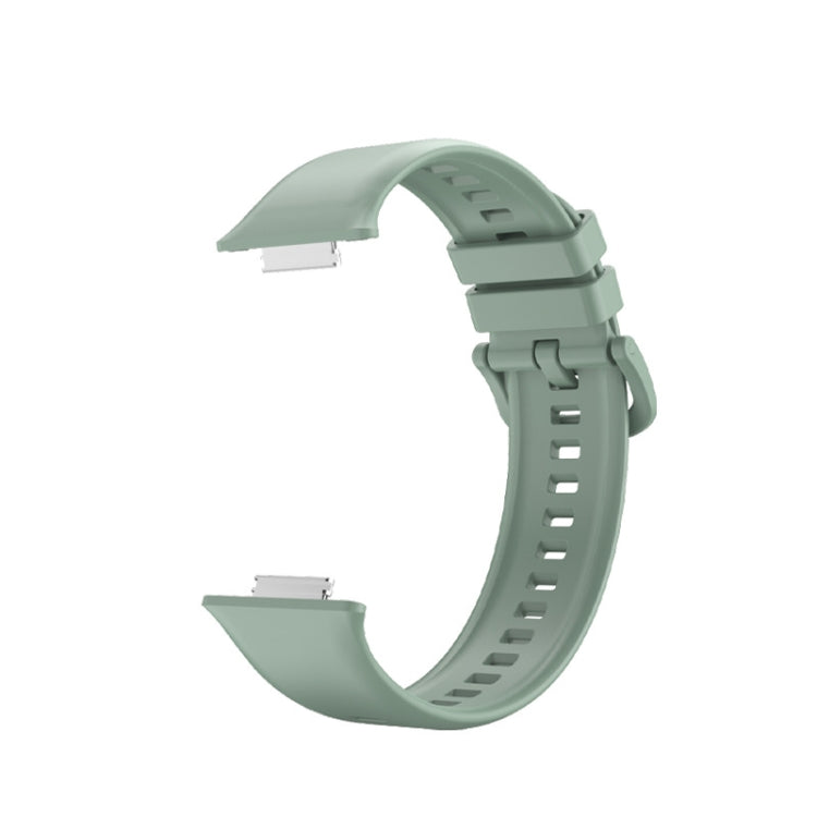 For Huawei Watch Fit 2 Solid Color Silicone Watch Band