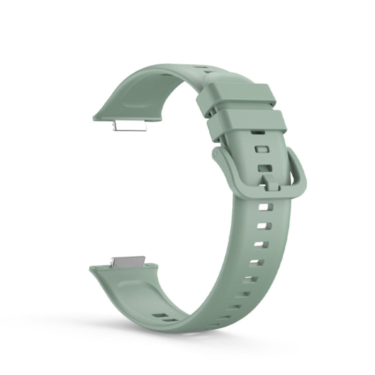 For Huawei Watch Fit 2 Solid Color Silicone Watch Band