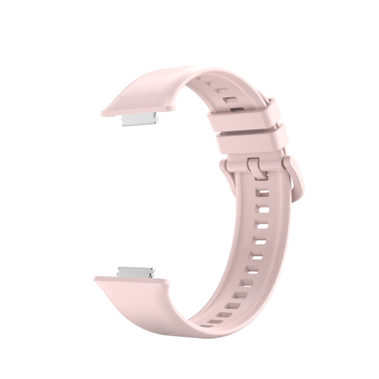 For Huawei Watch Fit 2 Solid Color Silicone Watch Band