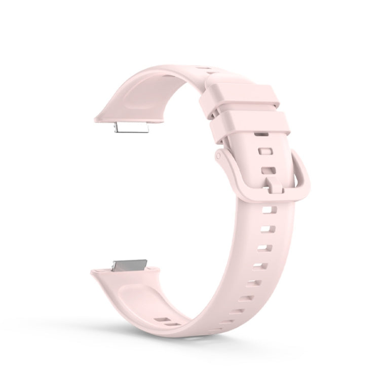For Huawei Watch Fit 2 Solid Color Silicone Watch Band