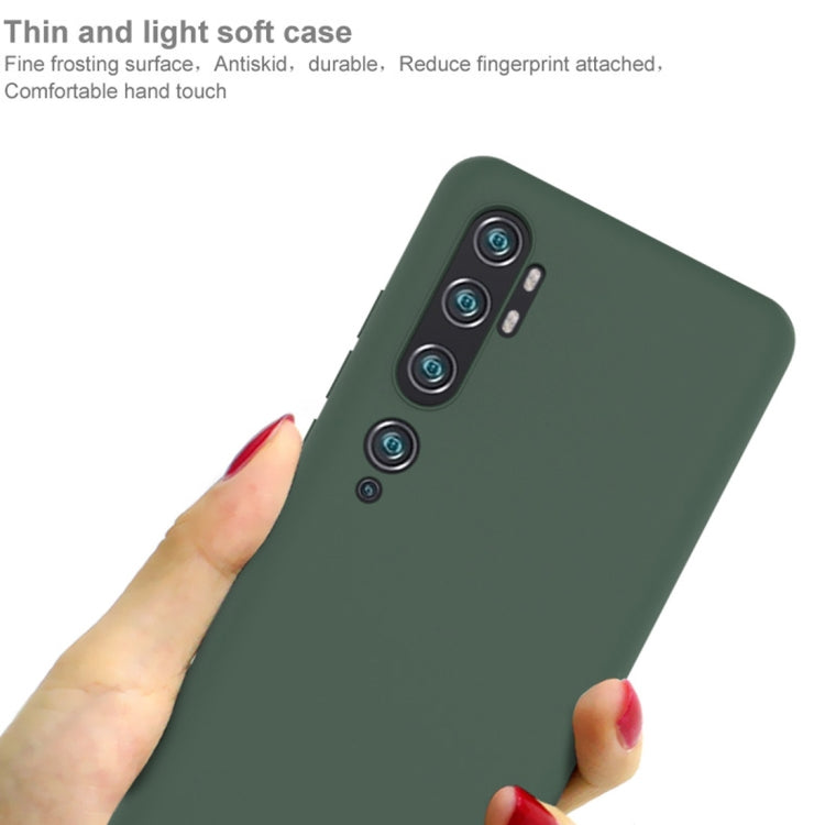 For Xiaomi Mi CC9 Pro IMAK UC-1 Series Shockproof Frosted TPU Protective Case(Black)