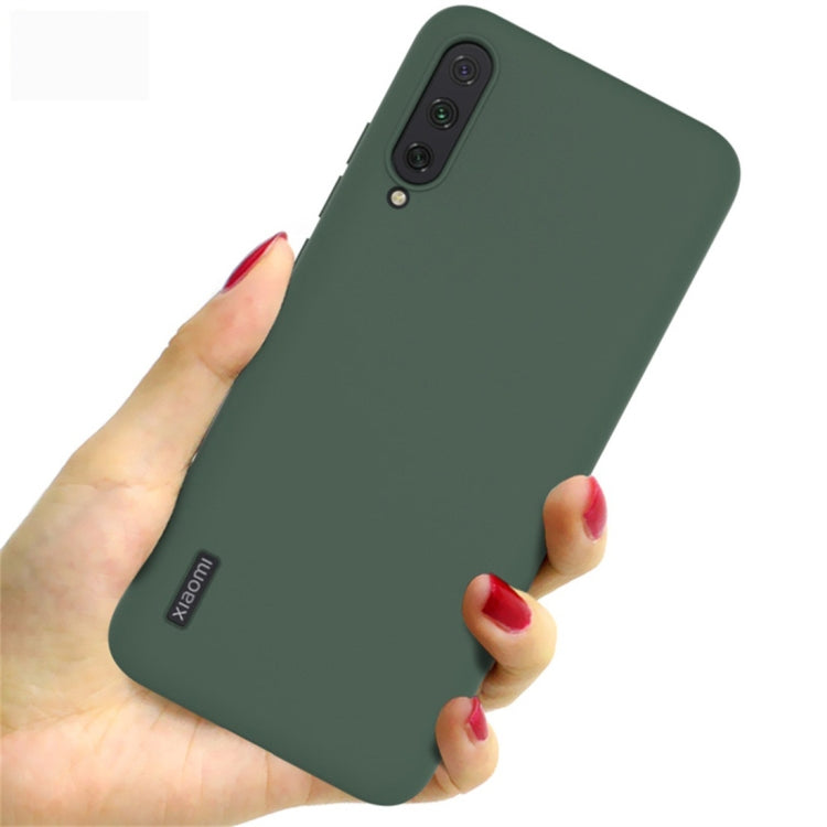 For Xiaomi Mi CC9e / A3 IMAK UC-1 Series Shockproof Frosted TPU Protective Case(Green)