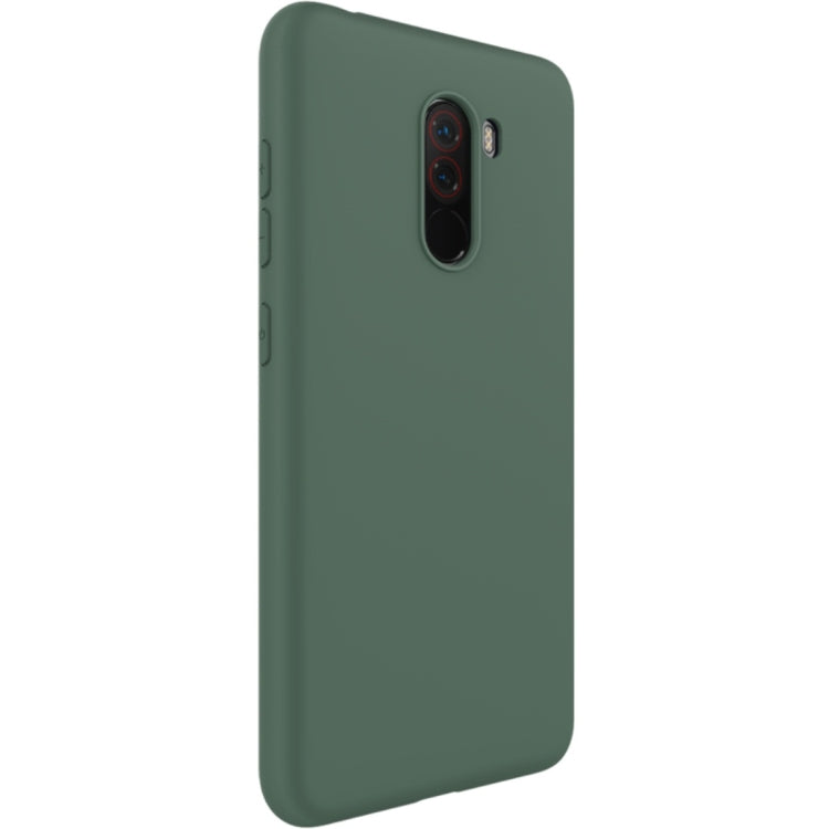 For Xiaomi Pocophone F1 IMAK UC-1 Series Shockproof Frosted TPU Protective Case(Green)
