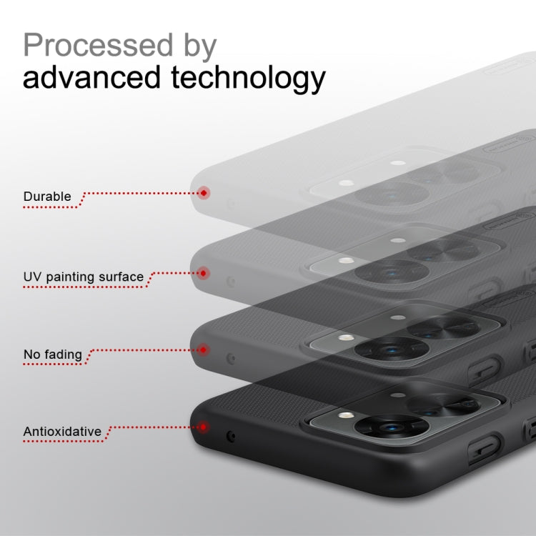 For OnePlus Nord 2T 5G NILLKIN Frosted PC Phone Case