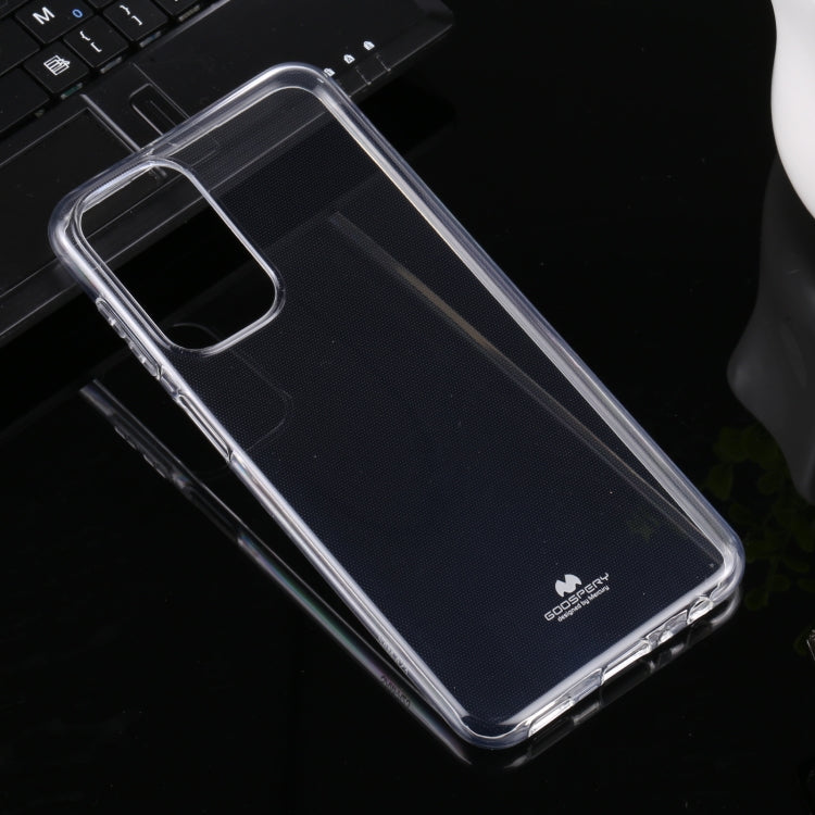 For Samsung Galaxy A23 GOOSPERY SUPER Protect Four Corners TPU Phone Case(Transparent)