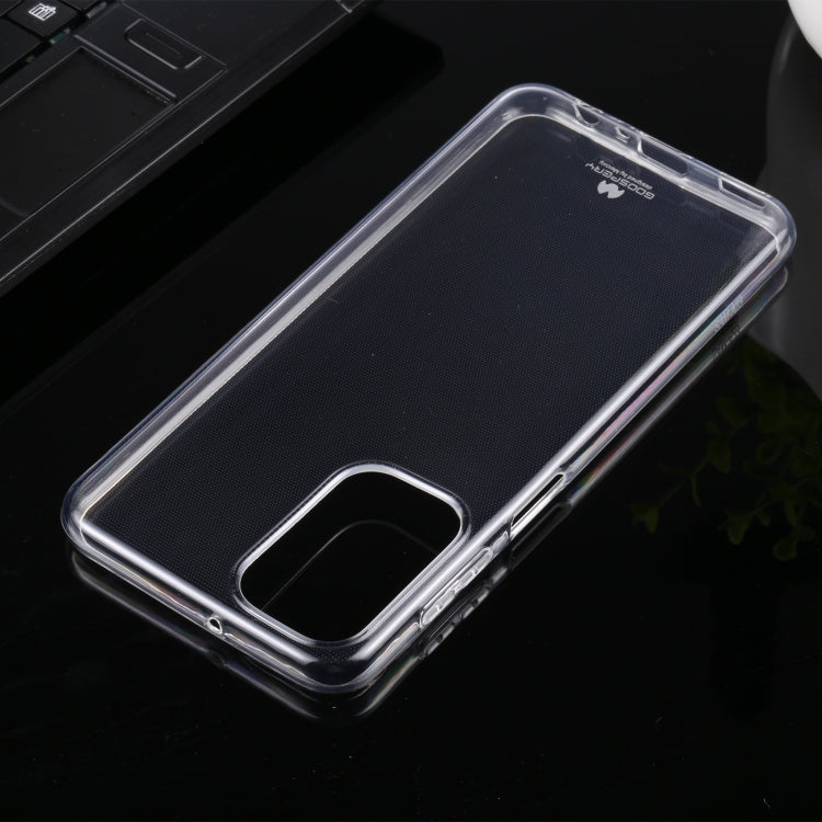 For Samsung Galaxy A23 GOOSPERY SUPER Protect Four Corners TPU Phone Case(Transparent)