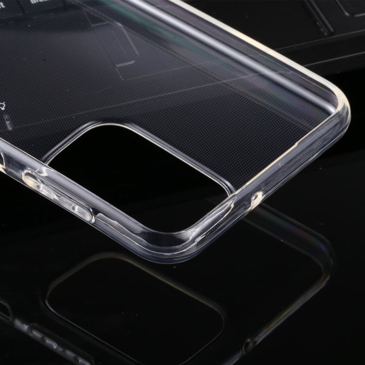 For Samsung Galaxy A23 GOOSPERY SUPER Protect Four Corners TPU Phone Case(Transparent)
