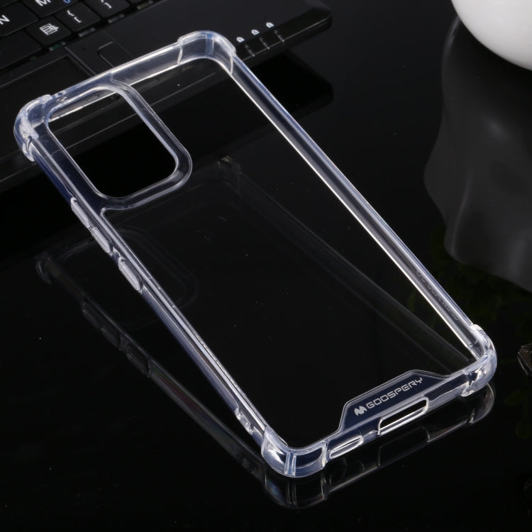 For Samsung Galaxy A53 5G GOOSPERY SUPER Protect Four Corners TPU Phone Case(Transparent)