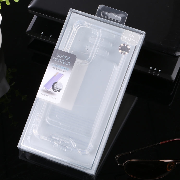 For Samsung Galaxy A53 5G GOOSPERY SUPER Protect Four Corners TPU Phone Case(Transparent)