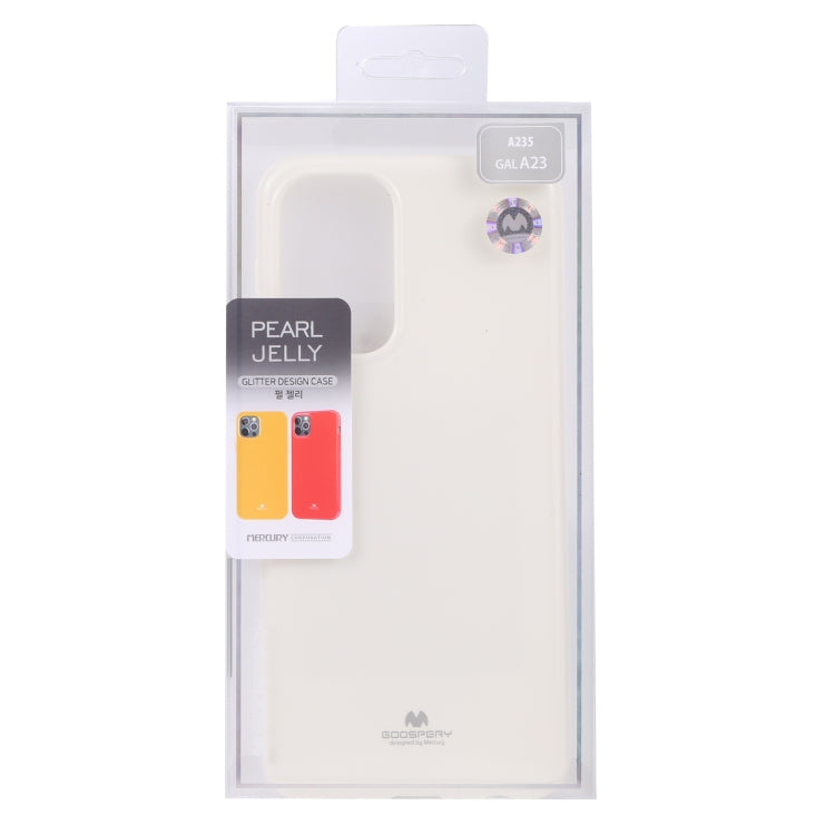 For Samsung Galaxy A23 GOOSPERY PEARL JELLY Shockproof TPU Phone Case
