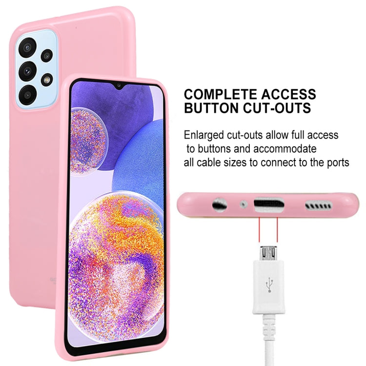 For Samsung Galaxy A23 GOOSPERY PEARL JELLY Shockproof TPU Phone Case
