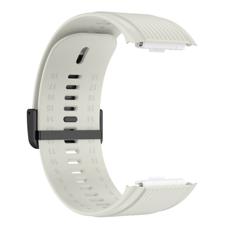 For Huawei Watch D Solid Color Silicone Watch Band with Buckle