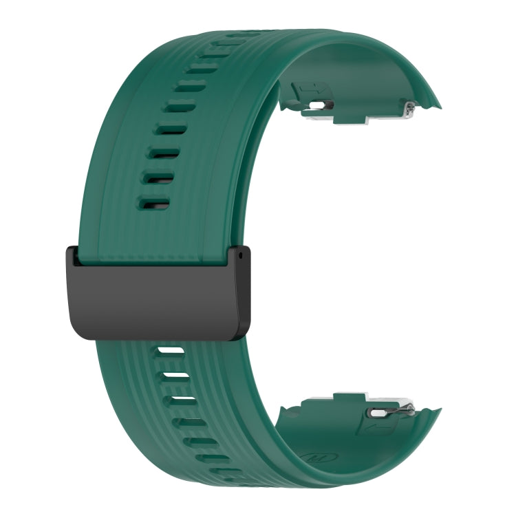 For Huawei Watch D Solid Color Silicone Watch Band with Buckle