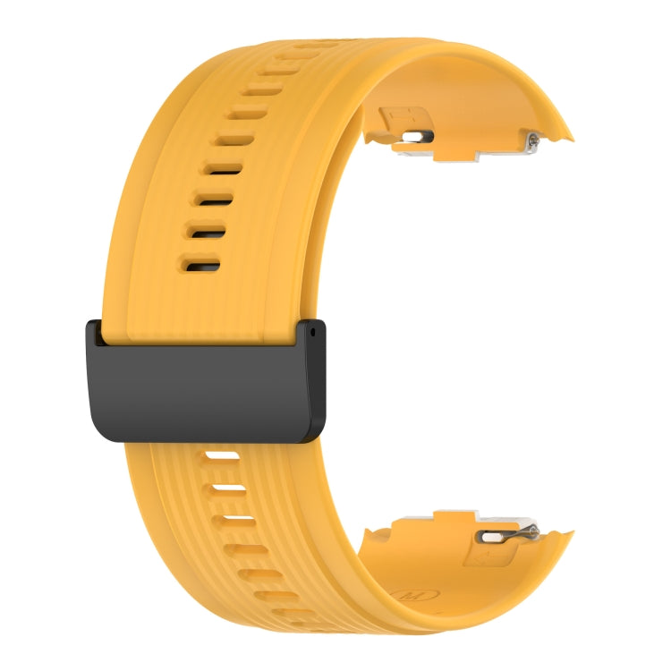 For Huawei Watch D Solid Color Silicone Watch Band with Buckle