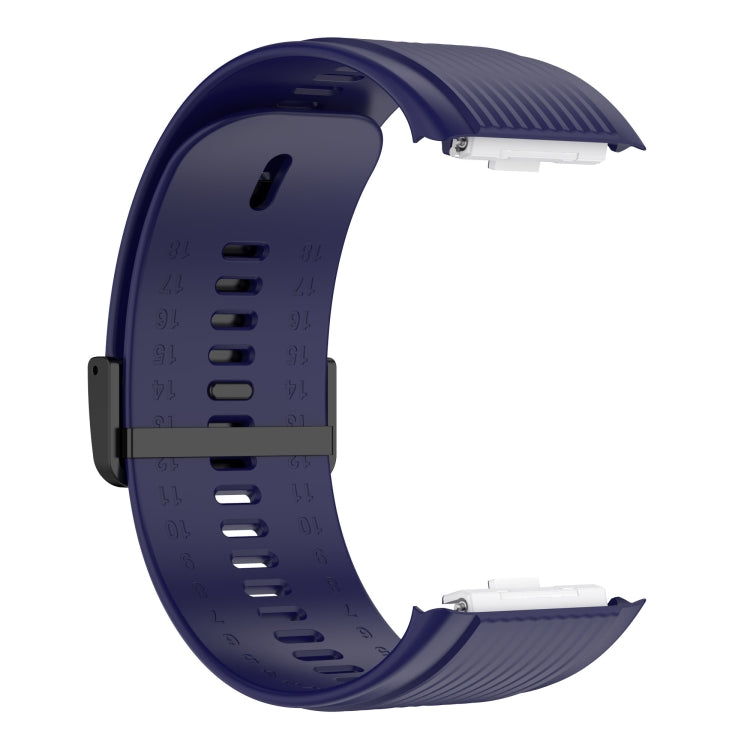 For Huawei Watch D Solid Color Silicone Watch Band with Buckle