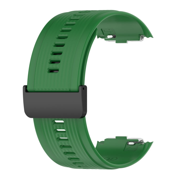 For Huawei Watch D Solid Color Silicone Watch Band with Buckle