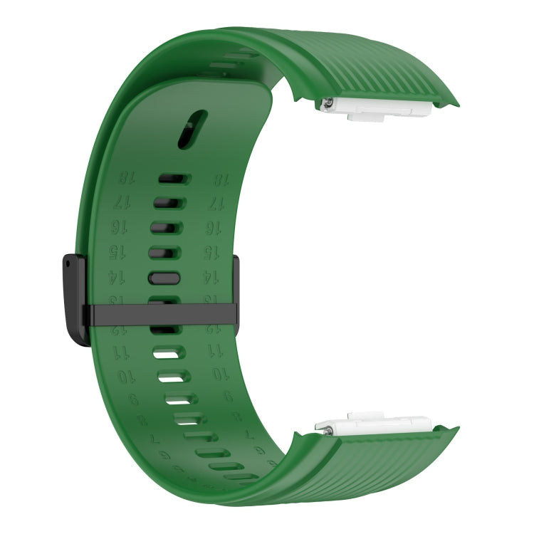 For Huawei Watch D Solid Color Silicone Watch Band with Buckle