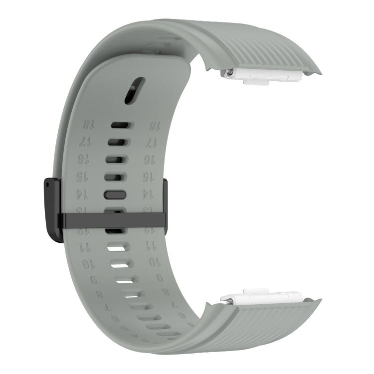 For Huawei Watch D Solid Color Silicone Watch Band with Buckle