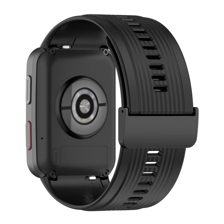 For Huawei Watch D Solid Color Silicone Watch Band with Buckle