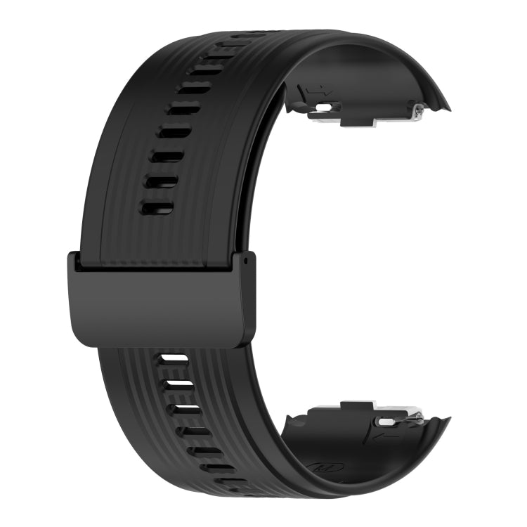 For Huawei Watch D Solid Color Silicone Watch Band with Buckle