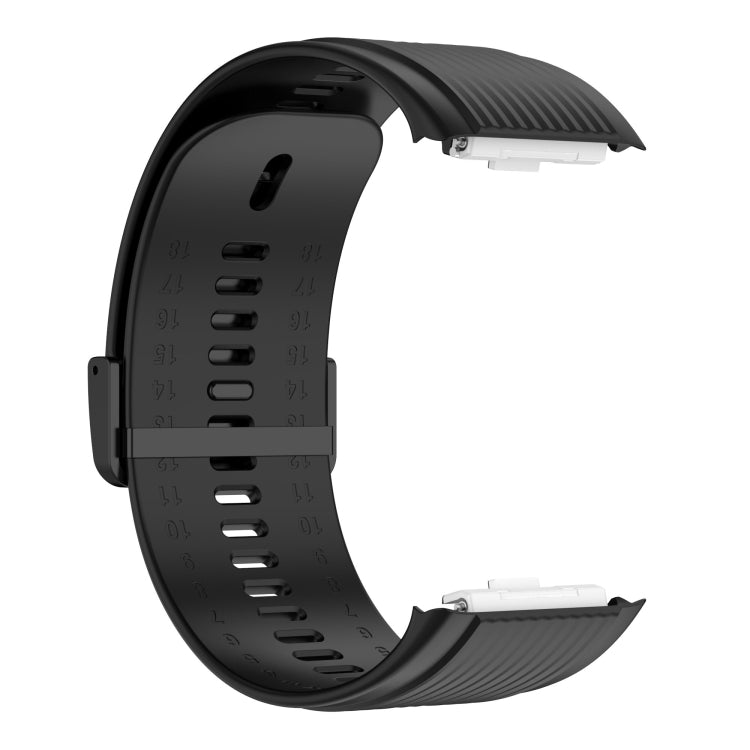 For Huawei Watch D Solid Color Silicone Watch Band with Buckle
