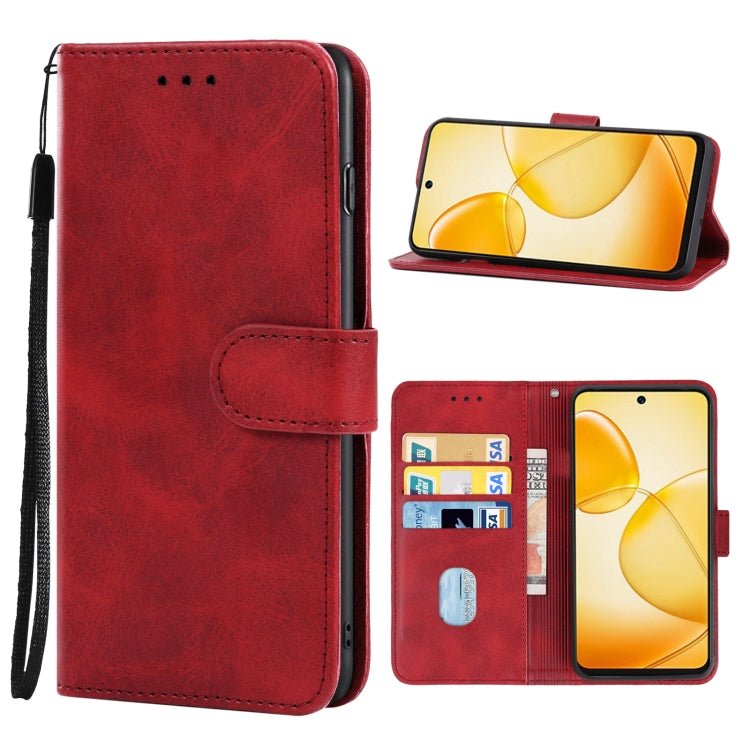 For Infinix Hot 12 Play Leather Phone Case