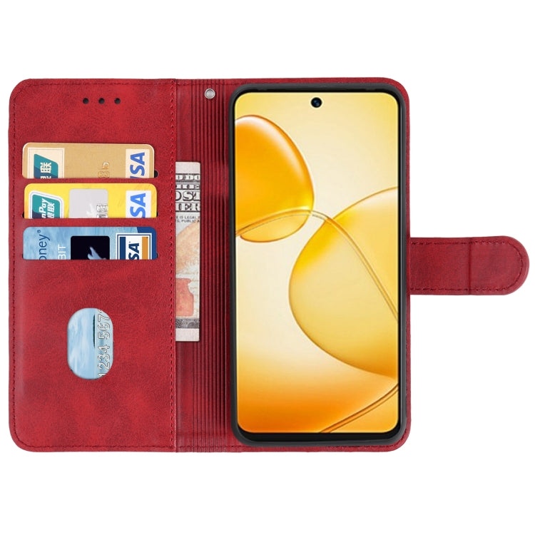 For Infinix Hot 12 Play Leather Phone Case