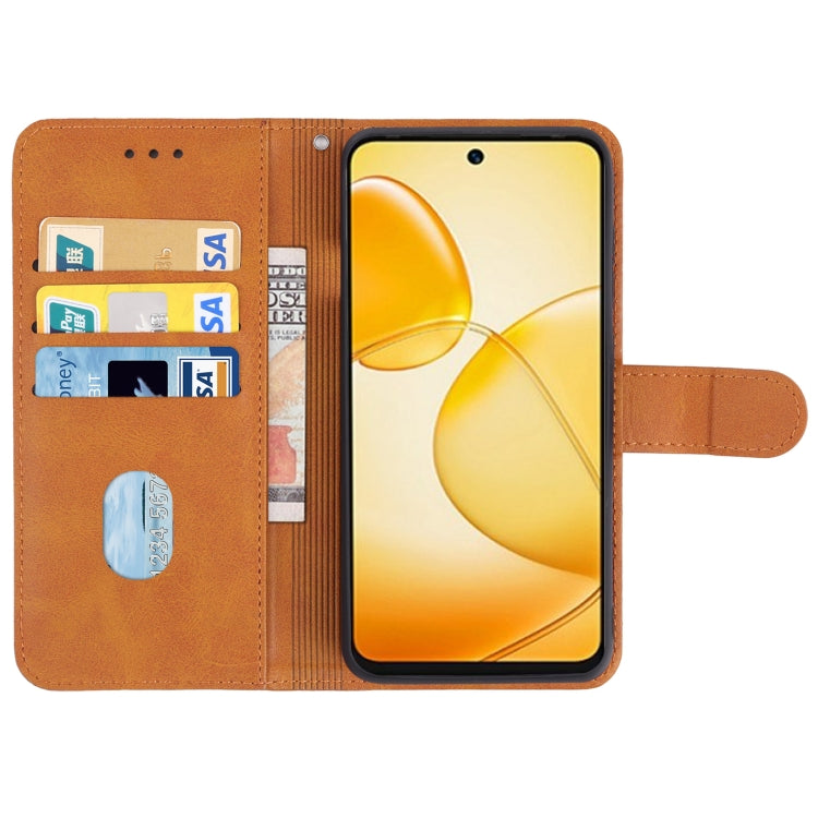For Infinix Hot 12 Play Leather Phone Case