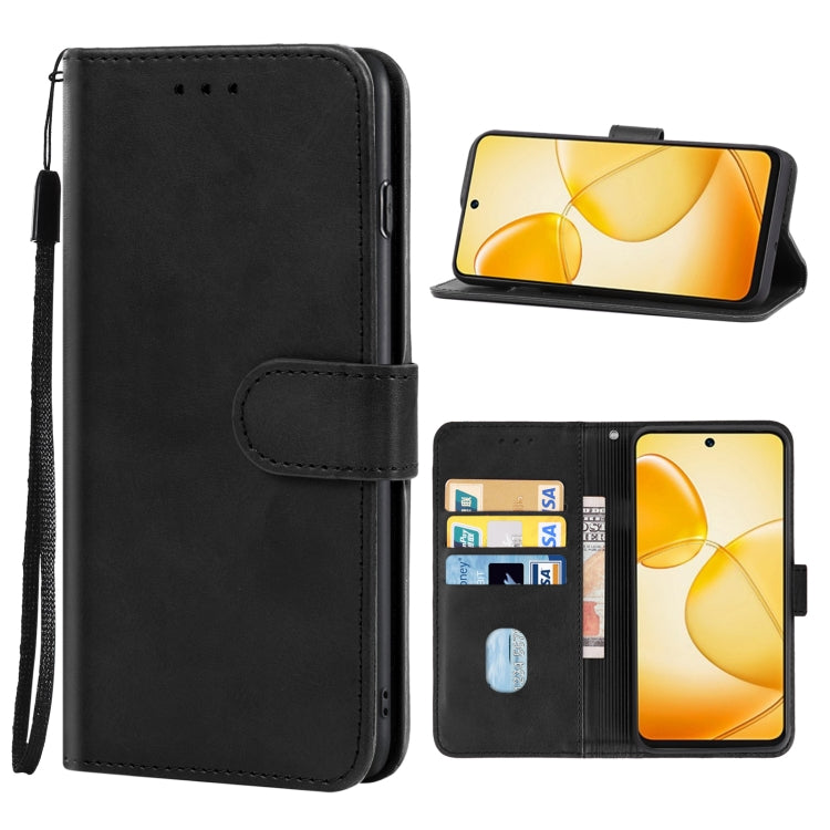 For Infinix Hot 12 Play Leather Phone Case