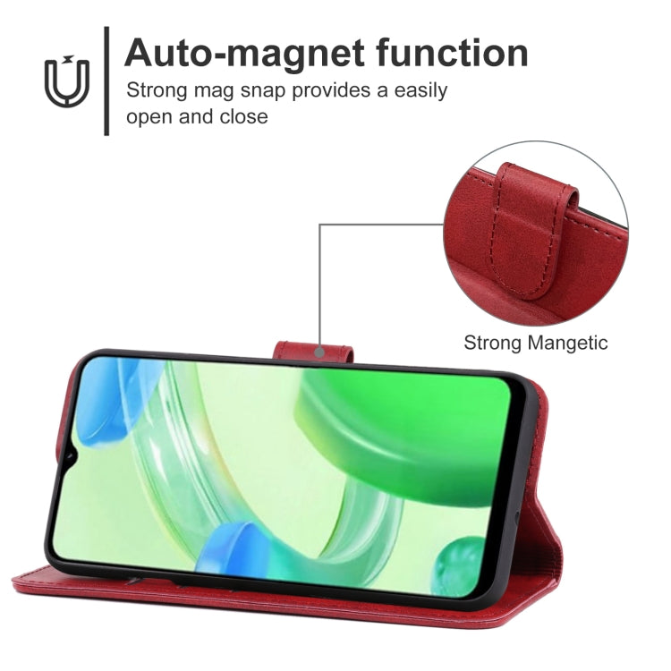 For OPPO Realme C30 Leather Phone Case