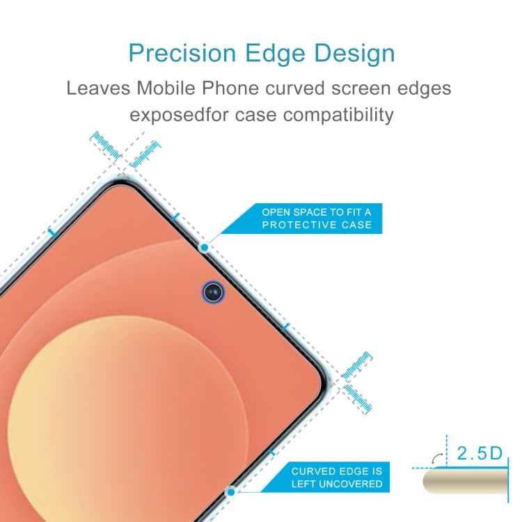 50 PCS 0.26mm 9H 2.5D Tempered Glass Film For Tecno Camon 19 Pro