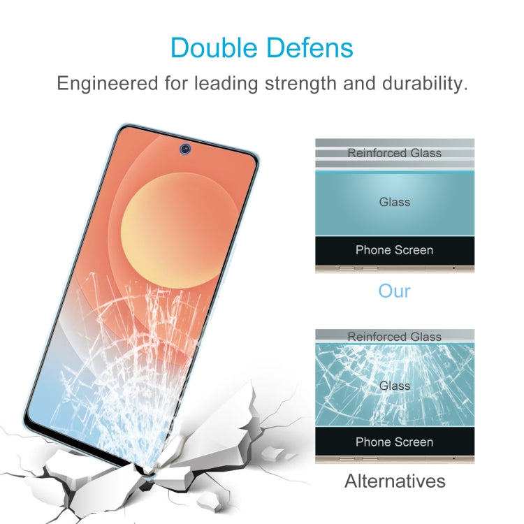 50 PCS 0.26mm 9H 2.5D Tempered Glass Film For Tecno Camon 19 Pro