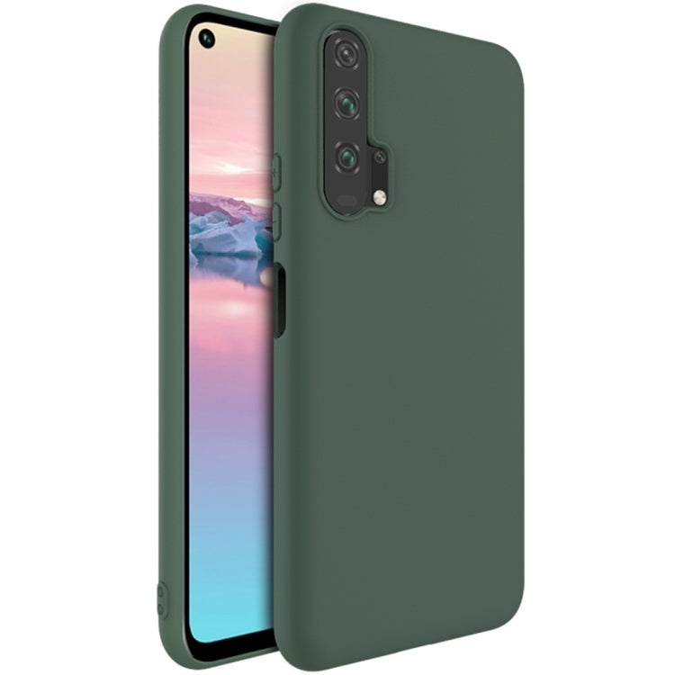 For Huawei Honor 20 Pro IMAK TPU Frosted Soft Case UC-1 Series(Green)