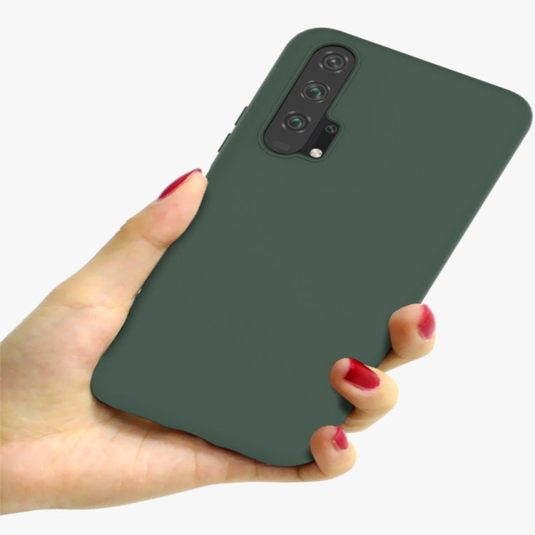 For Huawei Honor 20 Pro IMAK TPU Frosted Soft Case UC-1 Series(Green)