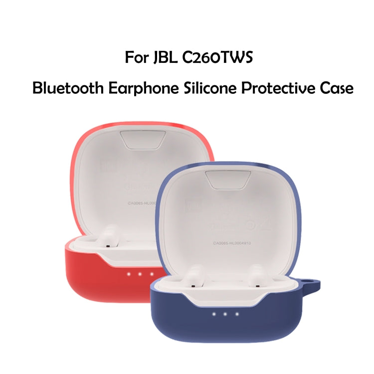 Bluetooth Earphone Silicone Protective Case For JBL C260TWS