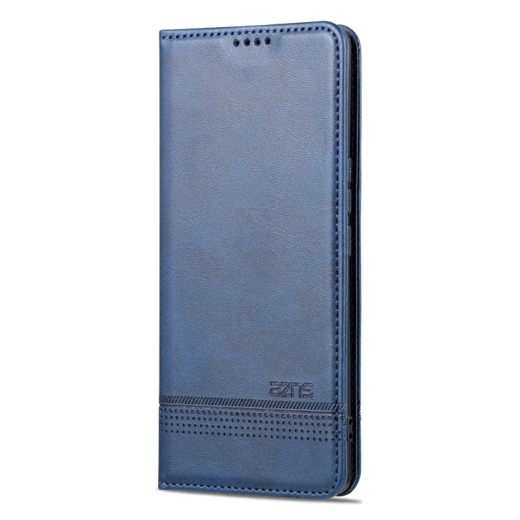 For vivo S17e AZNS Magnetic Calf Texture Leather Phone Case