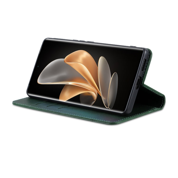 For vivo Y78+/Y78 Global AZNS Magnetic Calf Texture Leather Phone Case