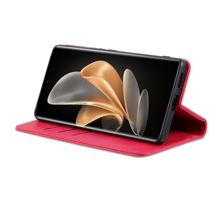 For vivo Y78+/Y78 Global AZNS Magnetic Calf Texture Leather Phone Case