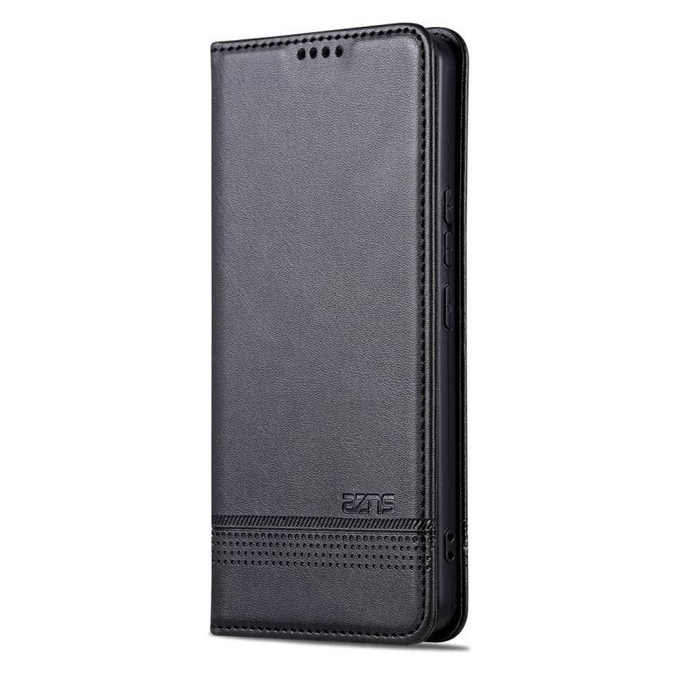 For vivo S17 AZNS Magnetic Calf Texture Leather Phone Case