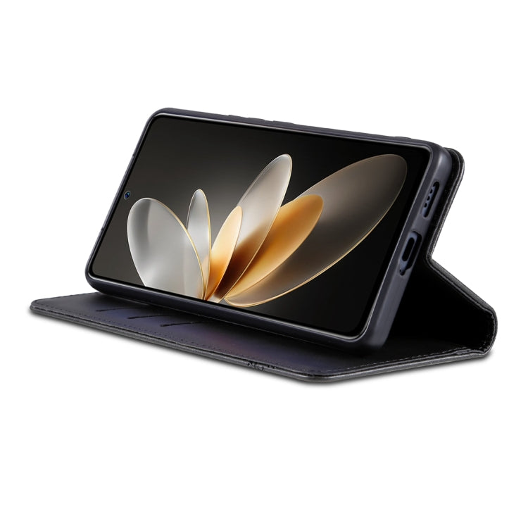 For vivo S17 Pro AZNS Magnetic Calf Texture Leather Phone Case