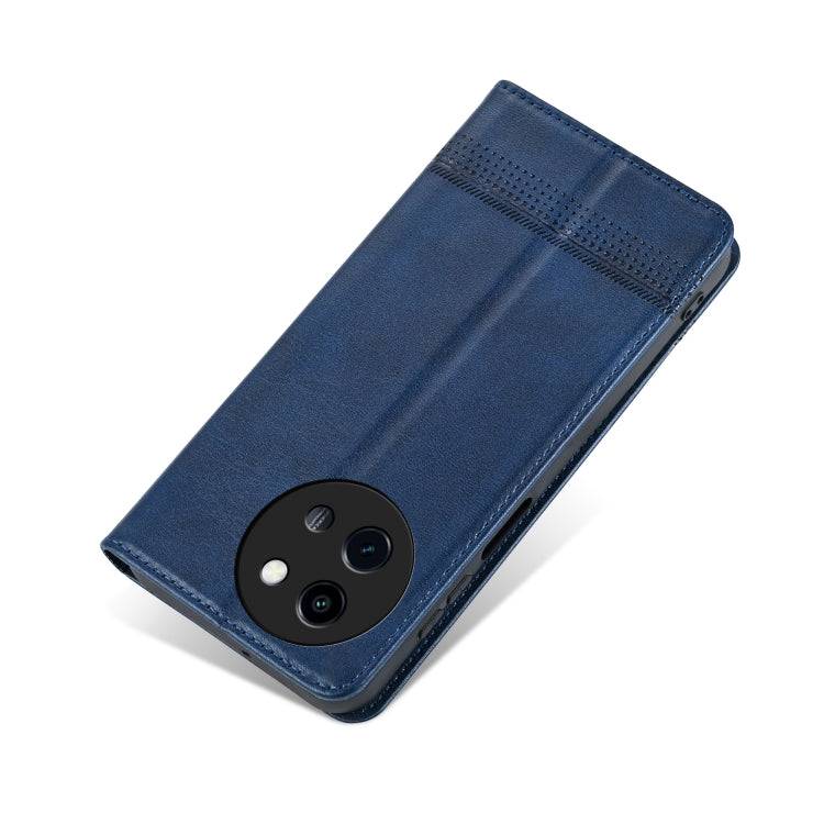 For vivo Y200i 5G/Y38/T3x AZNS Magnetic Calf Texture Leather Phone Case