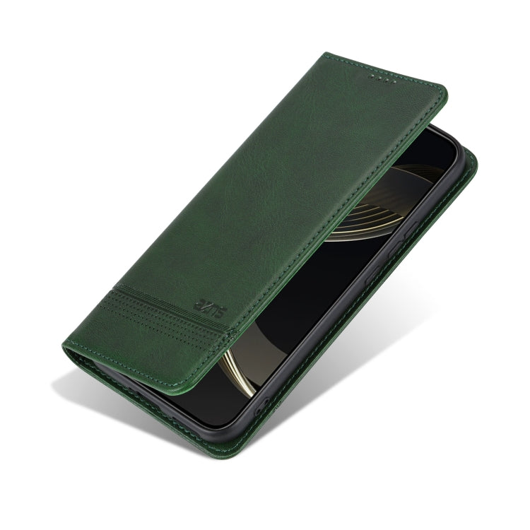 For vivo X100s AZNS Magnetic Calf Texture Leather Phone Case