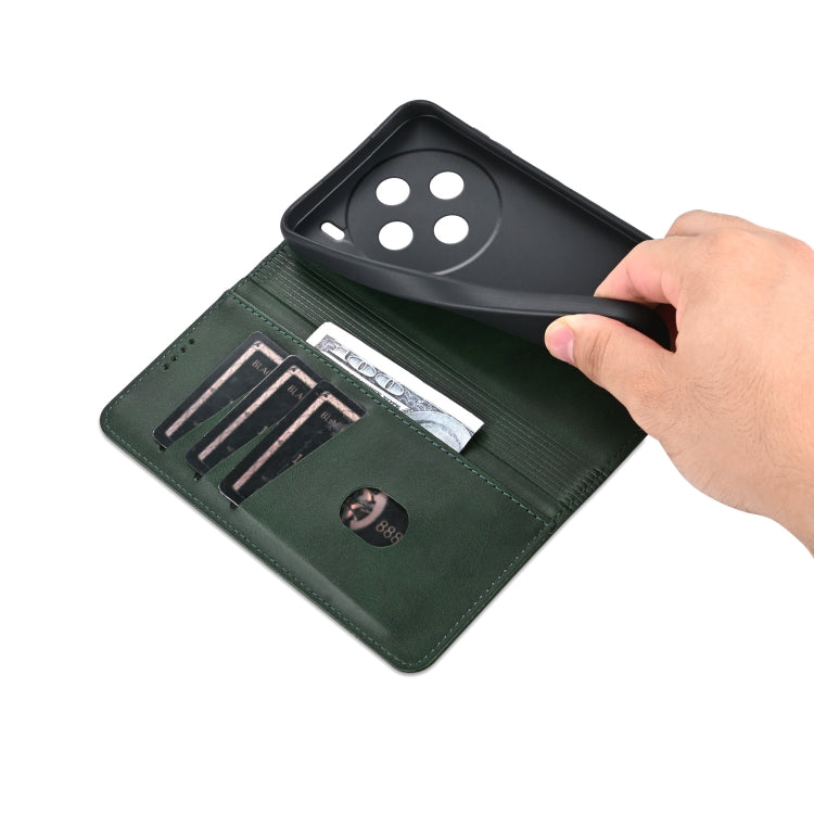For vivo X100s AZNS Magnetic Calf Texture Leather Phone Case