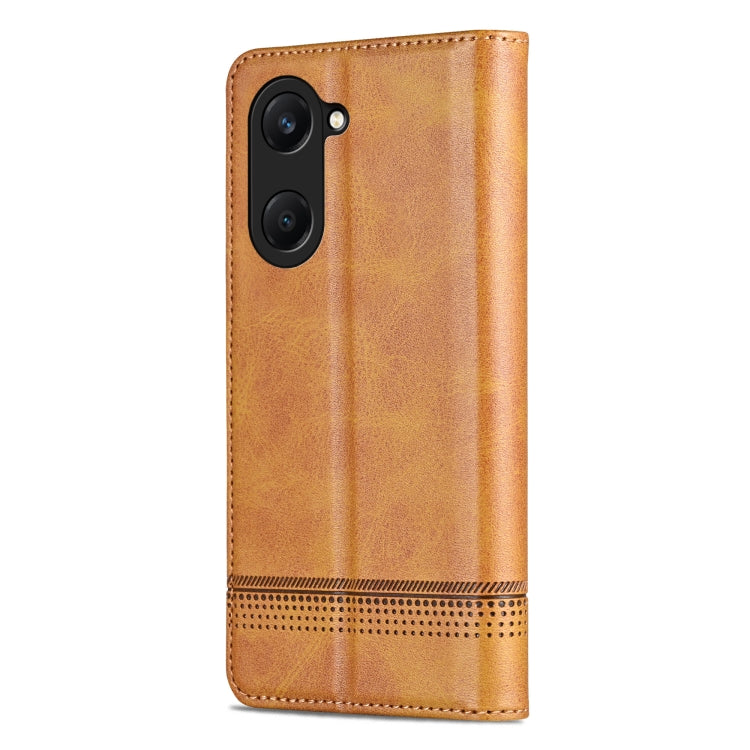For vivo Y18 / Y18s AZNS Magnetic Calf Texture Leather Phone Case