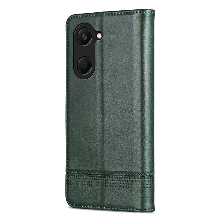 For vivo Y18 / Y18s AZNS Magnetic Calf Texture Leather Phone Case