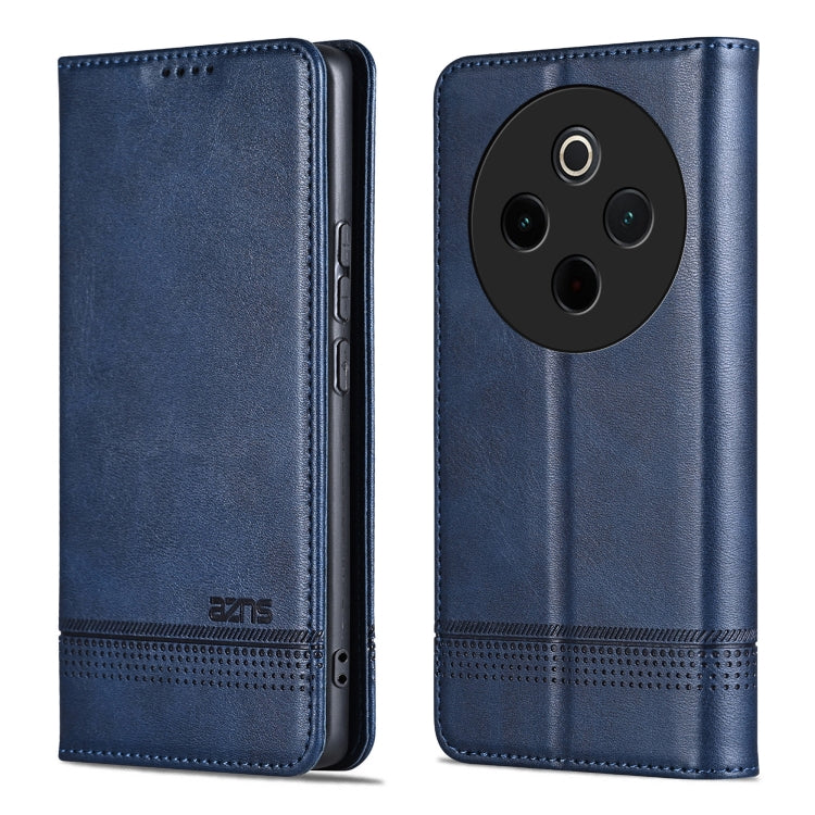 For vivo Y300 Pro AZNS Magnetic Calf Texture Leather Phone Case