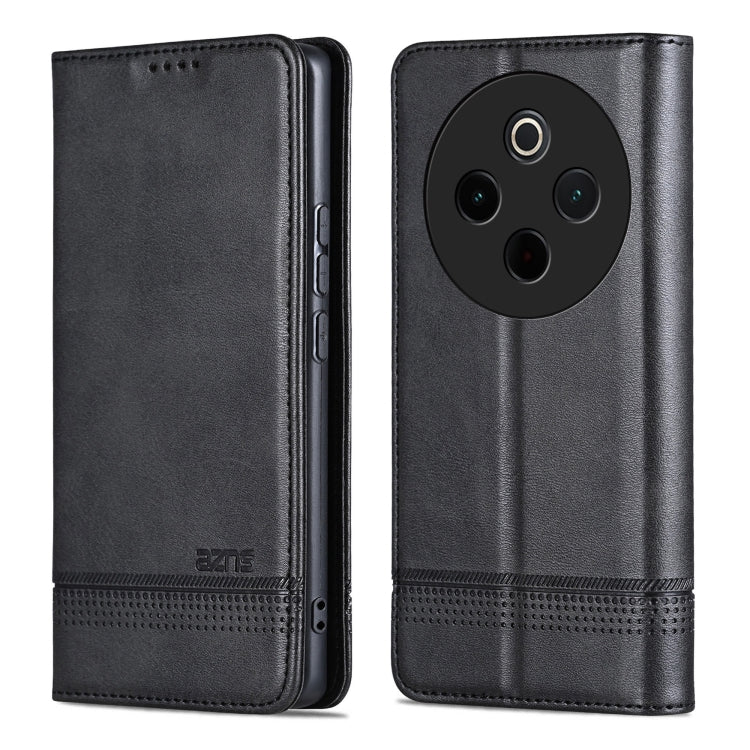 For vivo Y300 Pro AZNS Magnetic Calf Texture Leather Phone Case