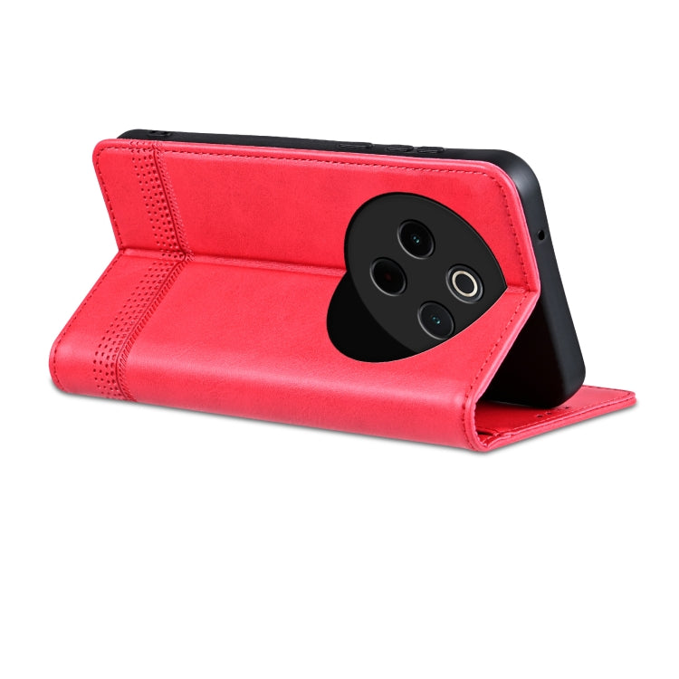 For vivo Y300 Pro AZNS Magnetic Calf Texture Leather Phone Case